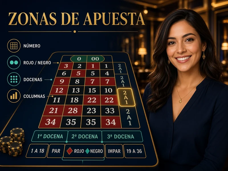 Tapete educativo de ruleta con números, rojo negro, docenas y columnas