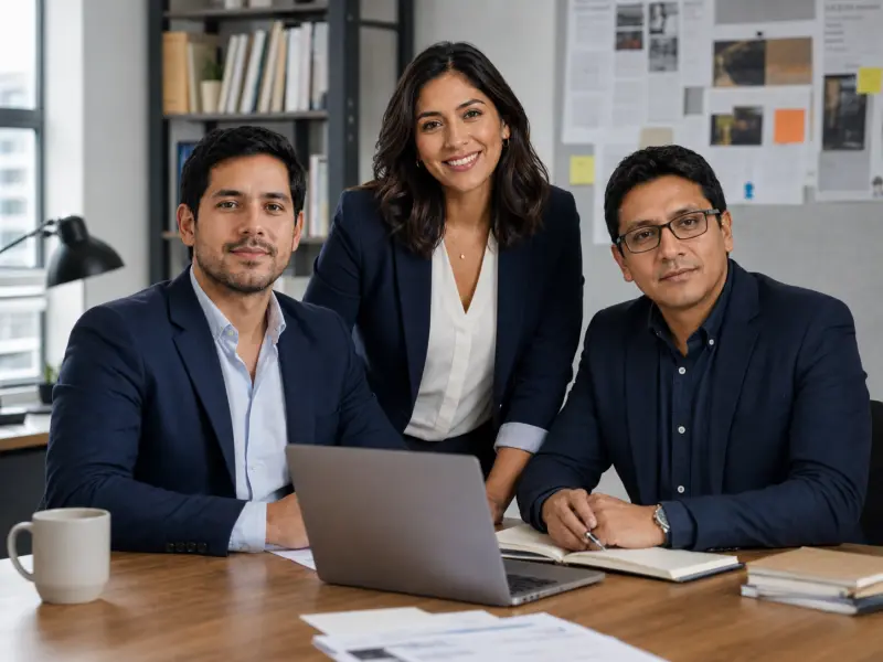 Equipo editorial de GuiaApuestasPE: Diego Salazar, Lucía Mendoza y Andrés Vega